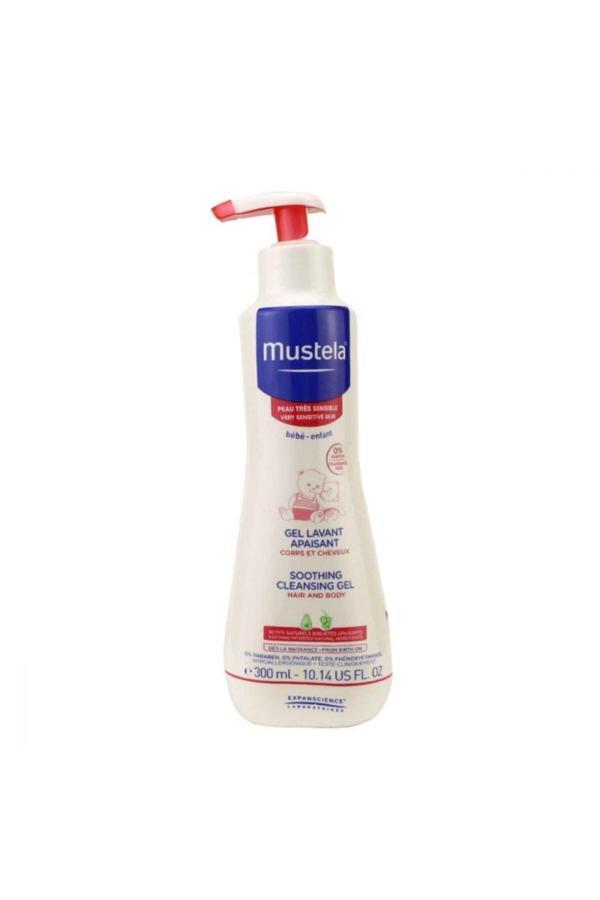 Mustela Soothing Cleansing Gel 300 Ml Şampuan - Image 1