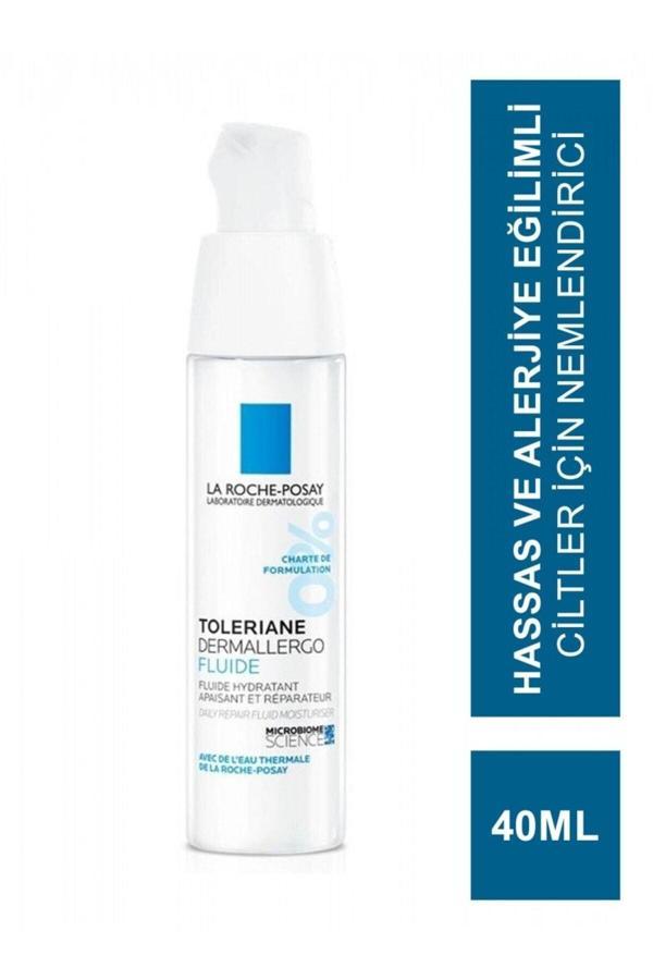 La Roche-Posay Toleriane Dermallergo Fluide - Hassas Ve Alerjiye Eğilimli Ciltler İçin Nemlendirici Yüz Kremi 40 Ml - Image 1