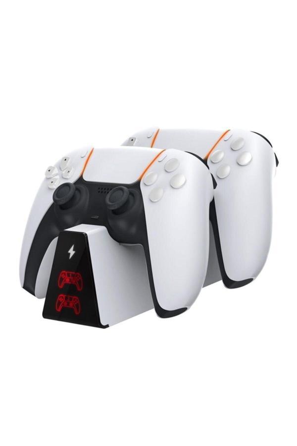 Havuz Elektronik -Ps5 Uyumlu Dualsense Joystick Şarj Standı Adaptörlü 2 - Image 1