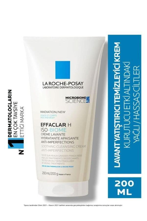 La Roche-Posay Effaclar H-Iso Bıome Lavant Yatıştırıcı Nemlendirici Bakım & Temizleme-200 Ml - Image 1