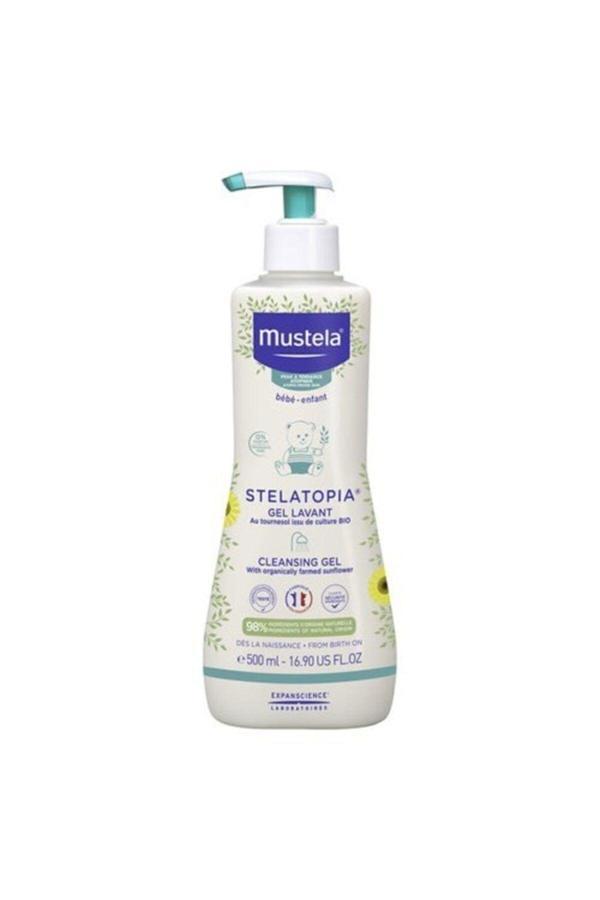 Mustela Stelatopia Gel Lavant Cleansing Gel Şampuan 500 Ml - Image 1