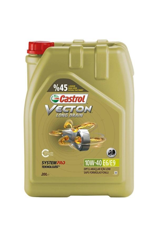 Castrol Vecton 10W-40 E6/E9 Dpf Motor Yağı 20 L - Image 1