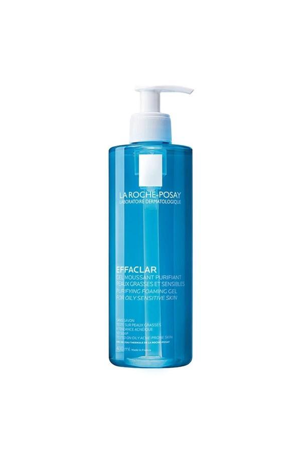 La Roche-Posay Effaclar Parfüm Alkol İçermeyen Yağlı Düzensiz Cilt Tipleri İçin Arındırıcı Temizleyici Jel 400Ml - Image 1