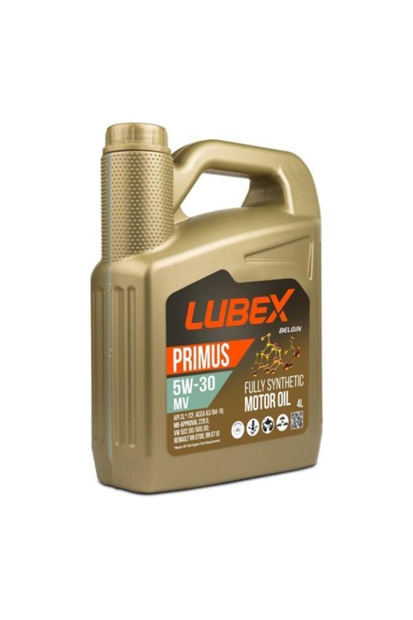 Lubex Primus Mv-La 5W-30 4 Lt Tam Sentetik Motor Yağı - Image 1