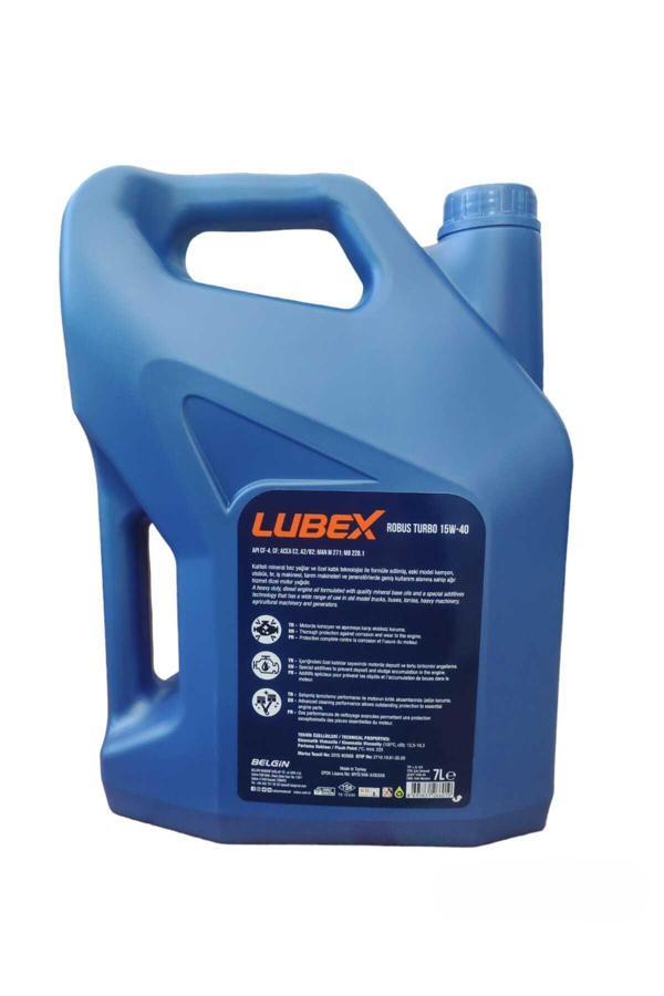Lubex Robus Turbo 15W-40 7 Lt (Üretim Yılı : 2024 ) - Image 1