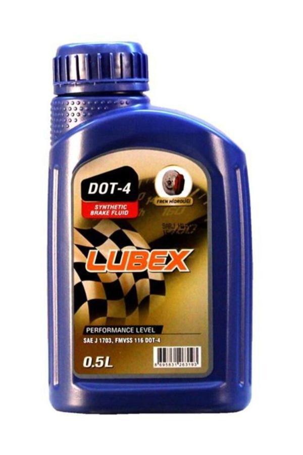 Lubex Dot 4 0.5 Lt Hidrolik Fren Yağı - Image 1