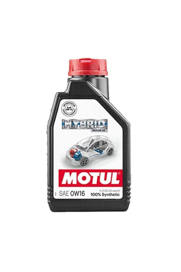 Motul Hybrid 0W-16 1 Lt Tam Sentetik Hybrid Motor Yağı - Image 1