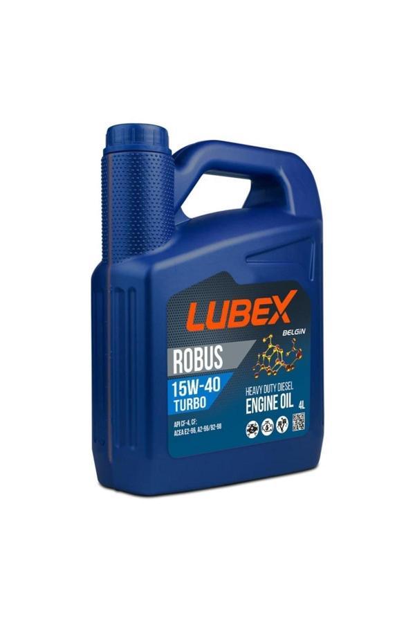 Lubex Robus Turbo 15W40 Mineral Motor Yağı 4 Lt - Image 1