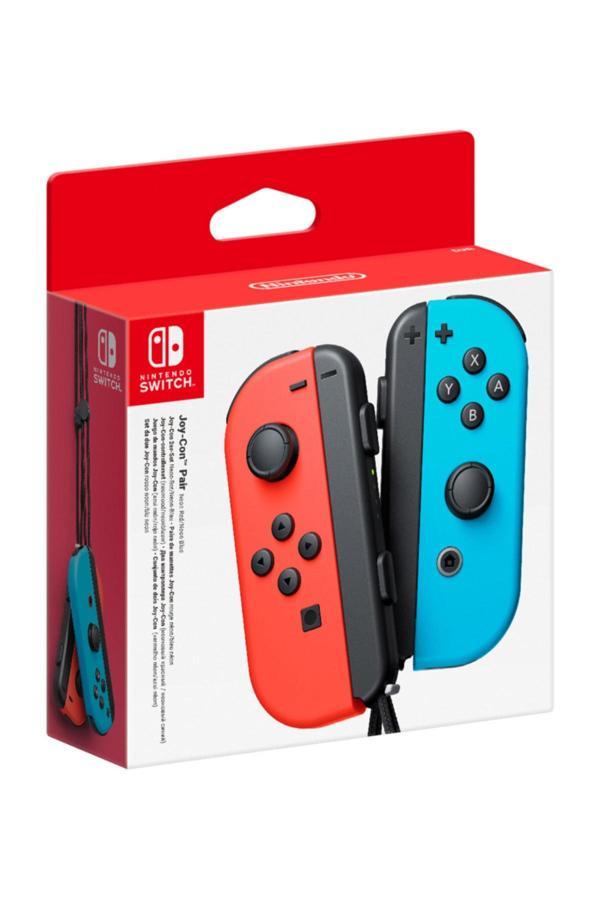 Havuz Elektronik Nintendo Switch Joy-Con Controller Ikili Neon Kırmızı Ve Mavi - Image 1