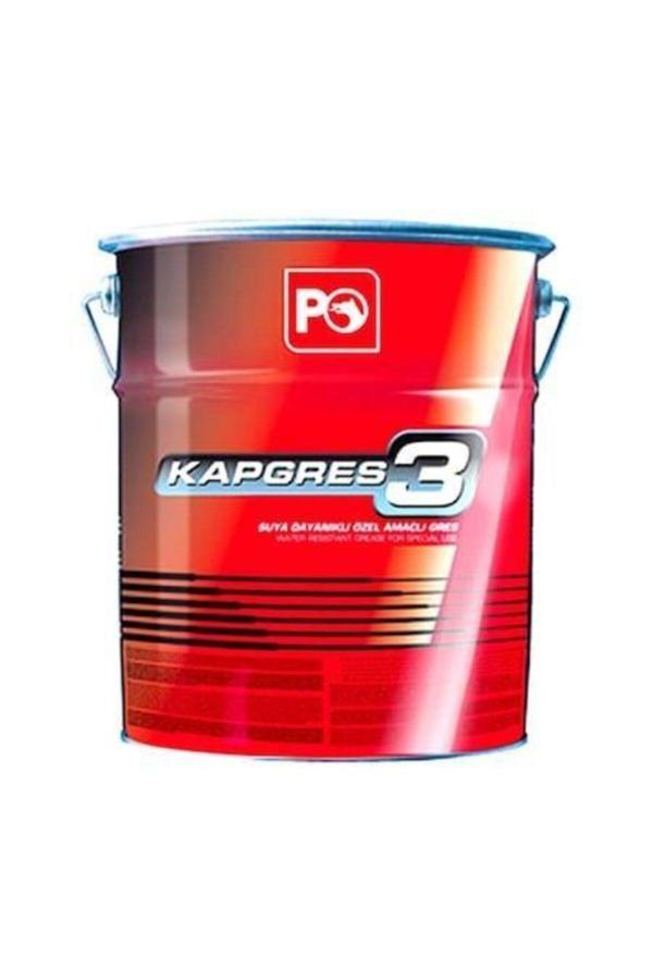 Petrol Ofisi Kap Gres No:3 Kova 14 Kg(Kırmızı Gres) - Image 1