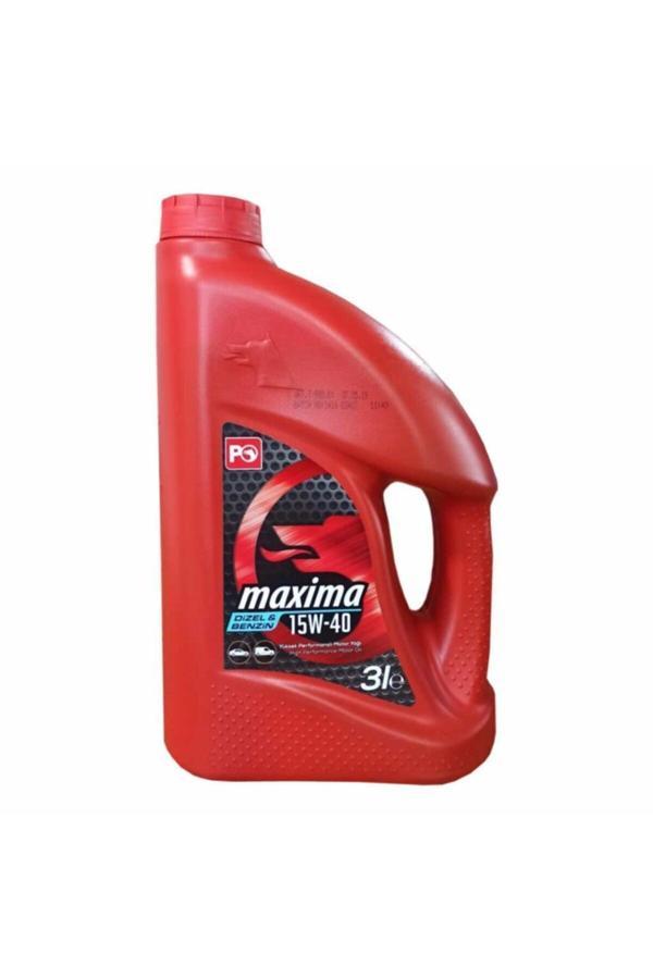 Petrol Ofisi Maxima 15W-40 3 Lt Motor Yağı - Image 1