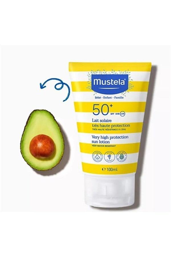 Mustela Very High Protection Sun Lotion Spf 50+ (100 Ml) - Image 1