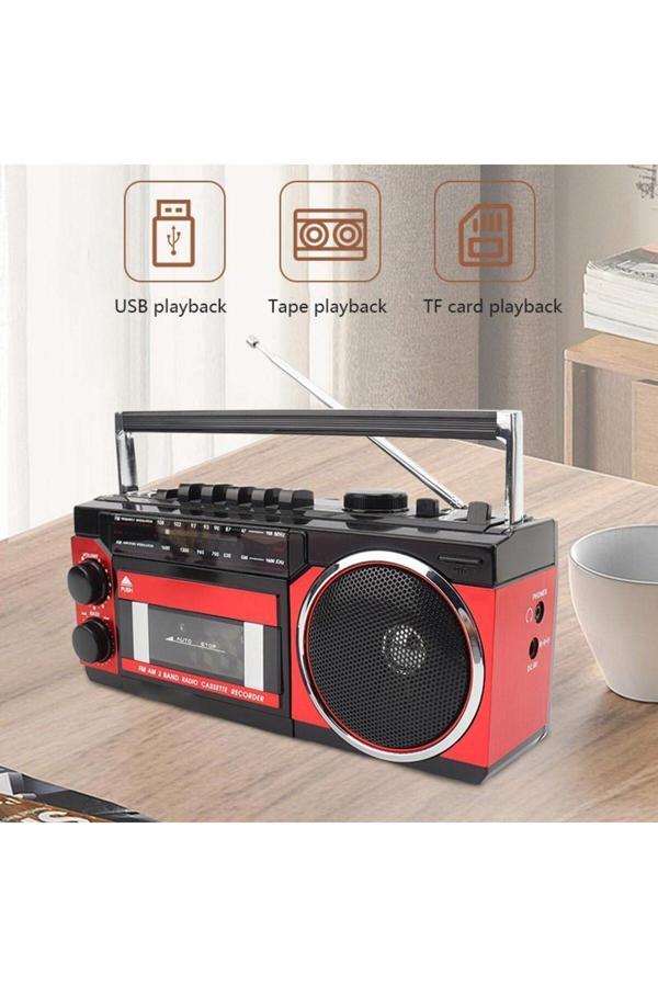 Havuz Elektronik Puxing Px-250Bt Müzik Seti Kasetçalar Fm Radyo Usb Mp3 Player Bluetooth Hoparlör - Image 1