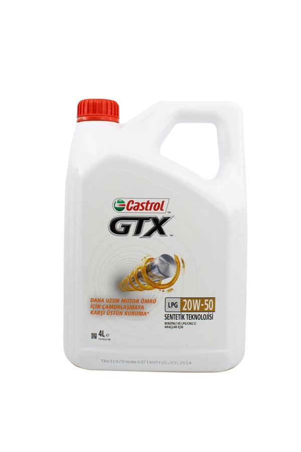 Castrol Gtx 20W50 4 Litre - Image 1