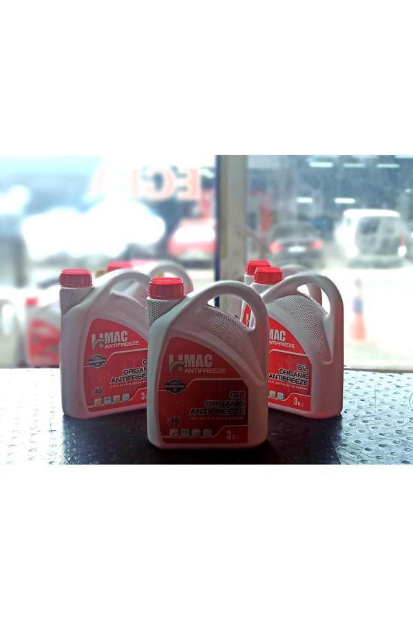 H-Mac Organik Kırmızı Antifriz -40 Derece 3 Lt - Image 1