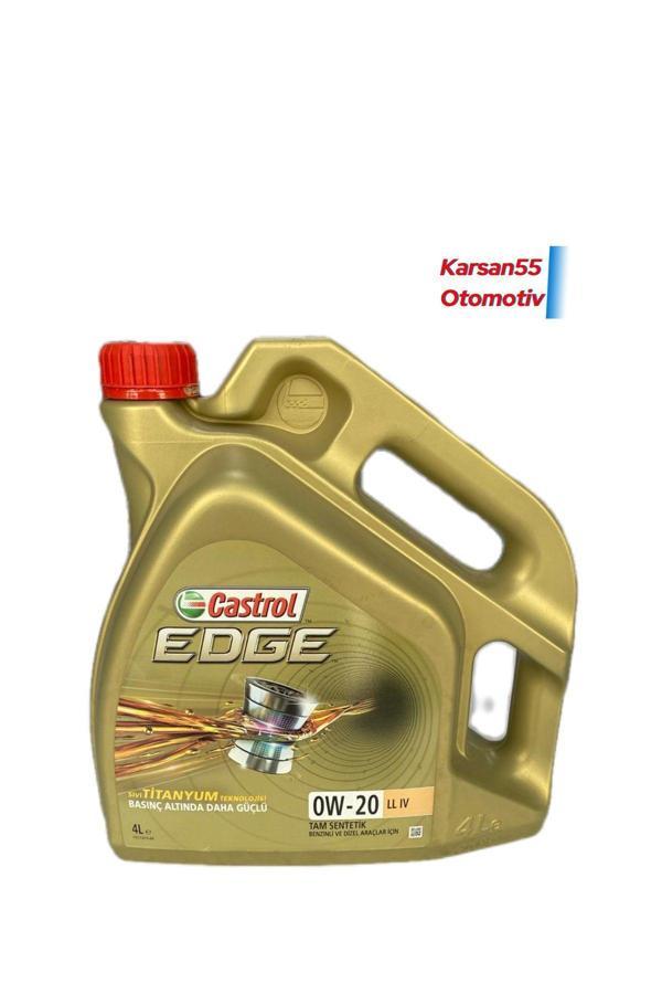 Castrol Edge 0W-20 Ll Iv 4 Lt Üretim:2023 - Image 1