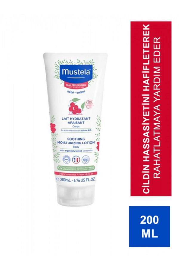 Mustela Soothing Moisturizing Lotion 200 Ml Çok Hassas Ciltler Için Nemlendirici Losyon - Image 1