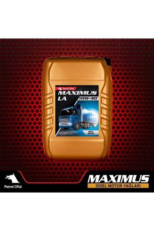 Petrol Ofisi Maximus 10W-40 La 20 Lt Tam Sentetik Dizel Motor Yağı - Image 1