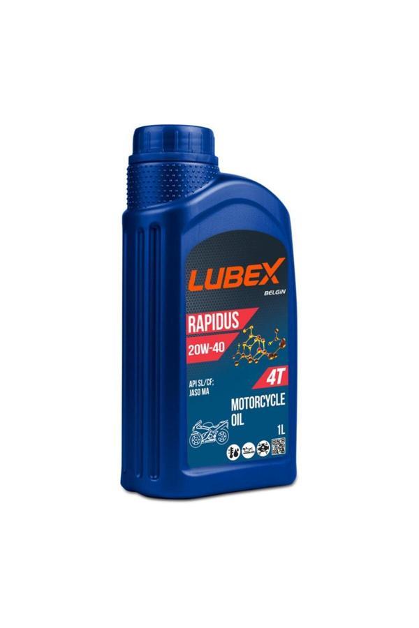 Lubex Rapidus 20W-40 1 Lt 4 Zamanlı Motosiklet Yağı - Image 1