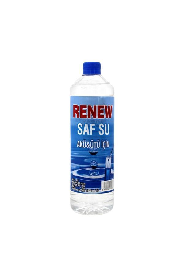 Renew Saf Su 1 Litre - Akü Ve Ütü Için Kullanıma Uygundur - Image 1