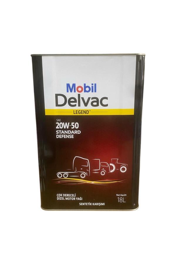 Mobil Delvac Super 20W-50 18 Lt Ağır Dizel Araç Motor Yağı - Image 1