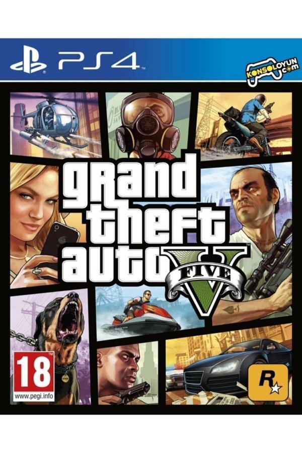 Rockstar Games Grand Theft Auto V Premium Edition Ps4 Oyun - Gta 5 - Image 1