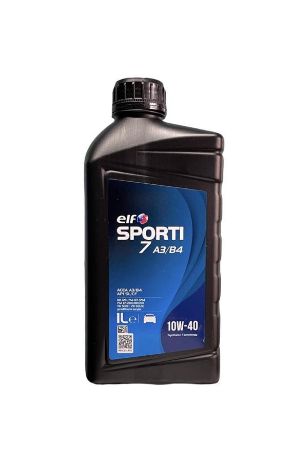 Elf Sporti 7 10W/40 1 Lt Yarı Sentetik Motor Yağı - Image 1