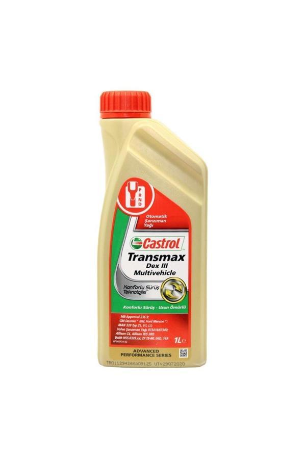 Castrol Transmax Dexron Iıı 1 Lt Otomatik Şanzıman Yağ - Image 1
