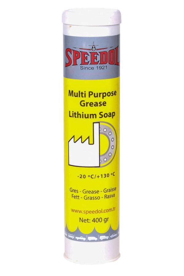 Speedol Çok Maksatlı Gres Kartuş / Multi Purpose Grease - 400 Gr - Image 1