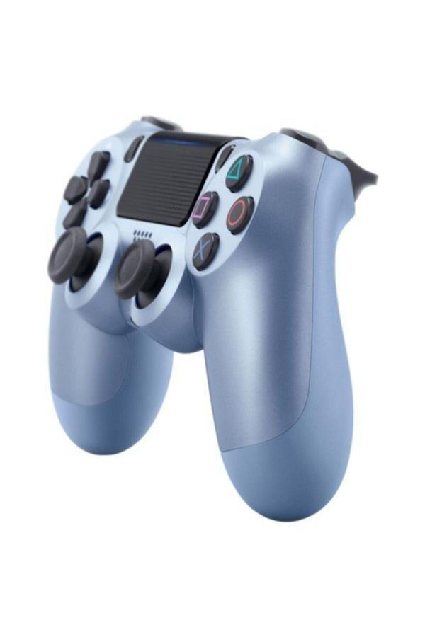 Havuz Elektronik Ds 4 Kol Joystick V2 Yeni Nesil Gamepad Kol Pc Notebook Smart Tv Telefon Uyumlu Titanyum Mavi - Image 1