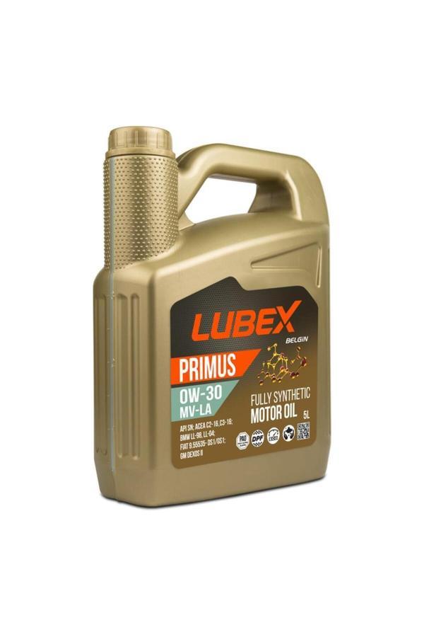 Lubex Primus Mv-La 0W-30 5 Lt Tam Sentetik Motor Yağı - Image 1
