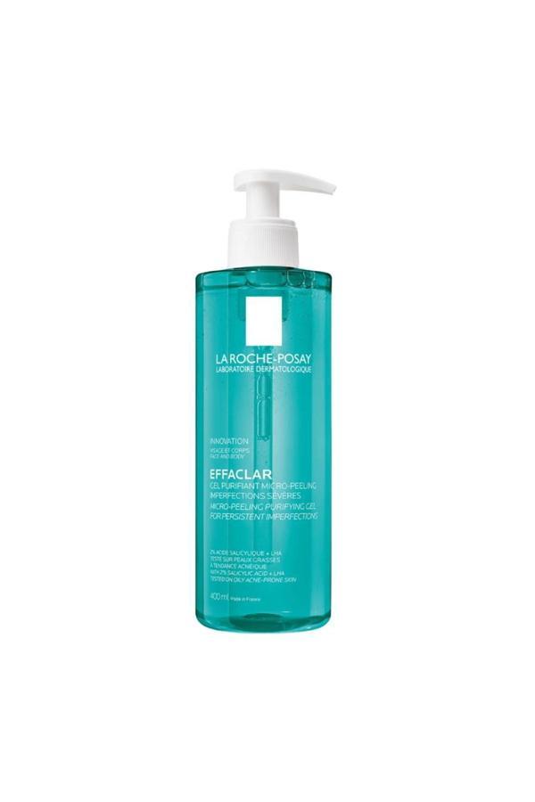 La Roche-Posay Effaclar Mikro-Peeling Akneye Eğilimli Ve Yağlı Ciltler İçin Mikro Peeling Temizleyici Jel 400 Ml - Image 1