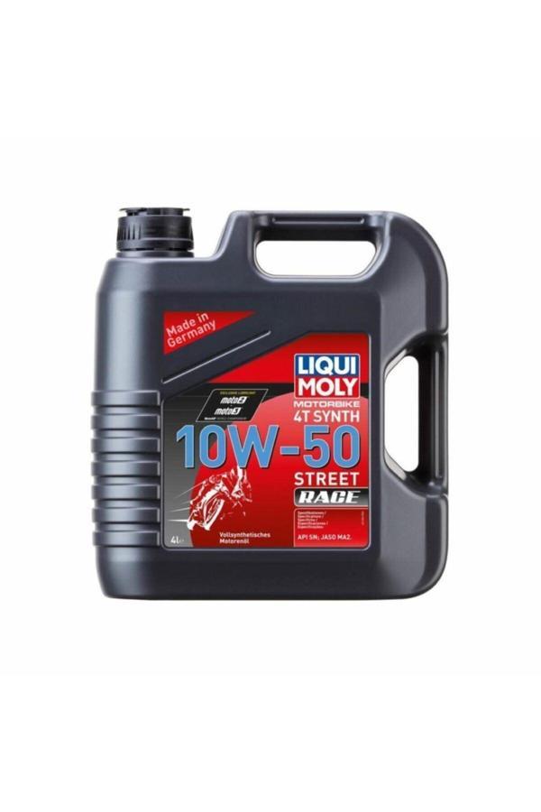 Liqui Moly 10W-50 4T Street Race 4 Lt Motosiklet Yağı (1686) - Image 1