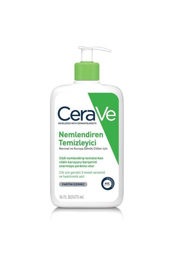 Cerave Hydrating Cleanser Normal Ve Kuruya Dönük Ciltler İçin Nemlendiren Temizleyici 473 Ml - Image 1