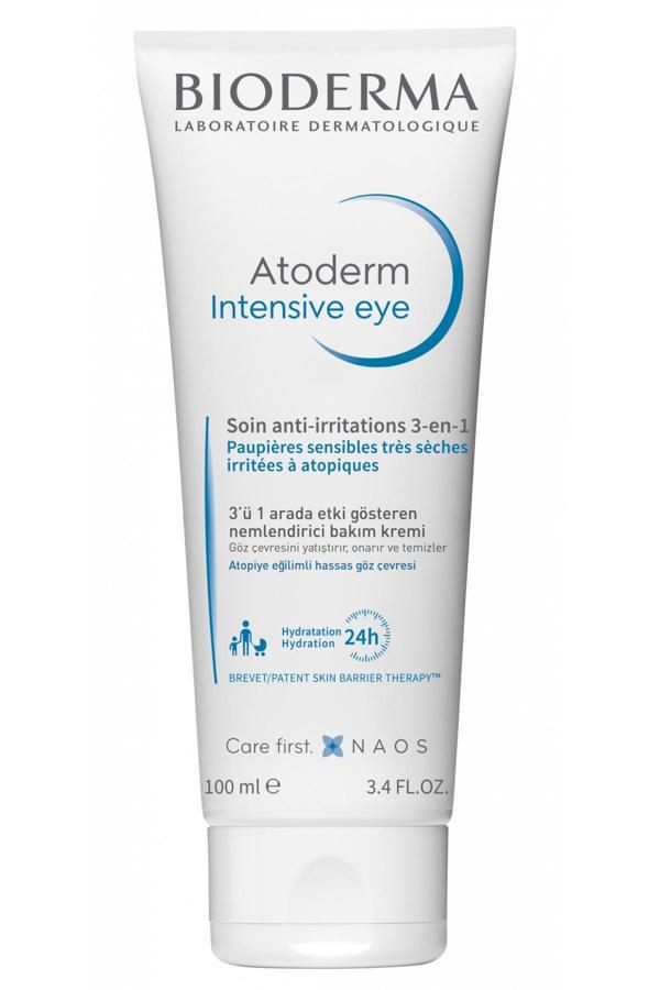 Bioderma Atoderm Intensive Eye (Çok Kuru&Atopi Eğilimli Ciltlerde Göz Çevresi Kremi, Hyalüronik Asit, 100 Ml) - Image 1
