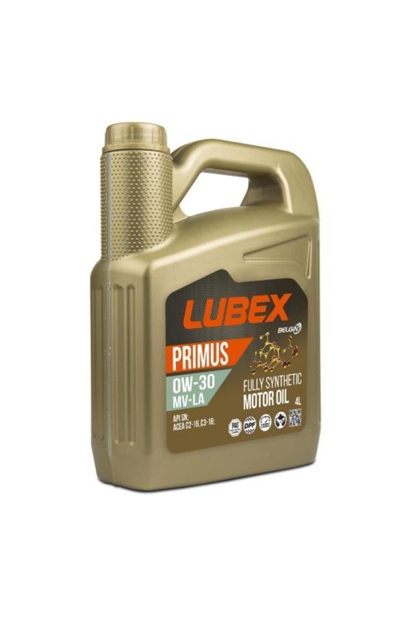 Lubex Primus Mv-La 0W/30 4 Lt Tam Sentetik Motor Yağı - Image 1