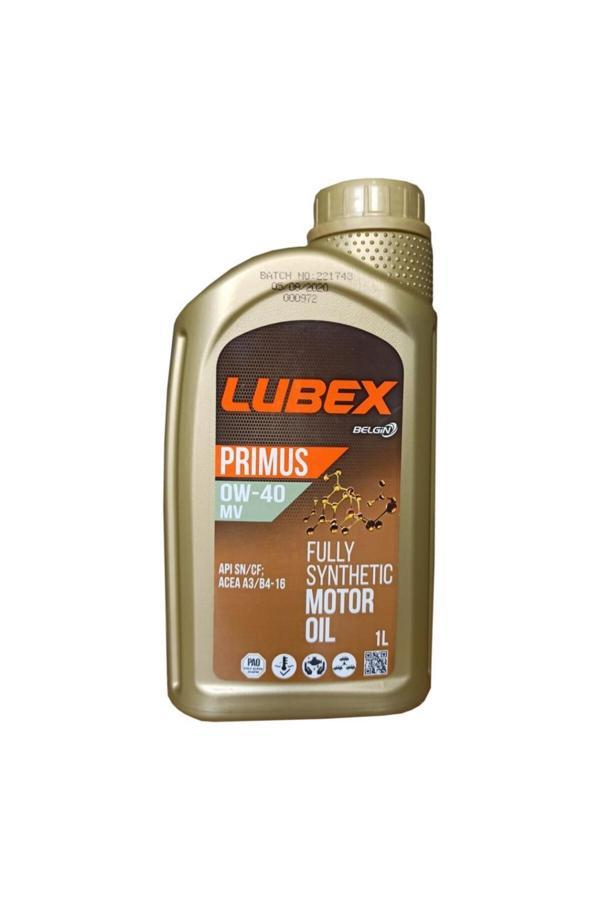 Lubex Primus Mv 0W-40 1 Lt Tam Sentetik Motor Yağı - Image 1