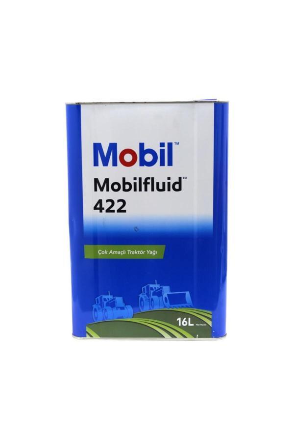 Mobil Fluid 422 - 16 Litre Traktör Ve Iş Makinası Aktarma Hidrolik Yağı - Image 1
