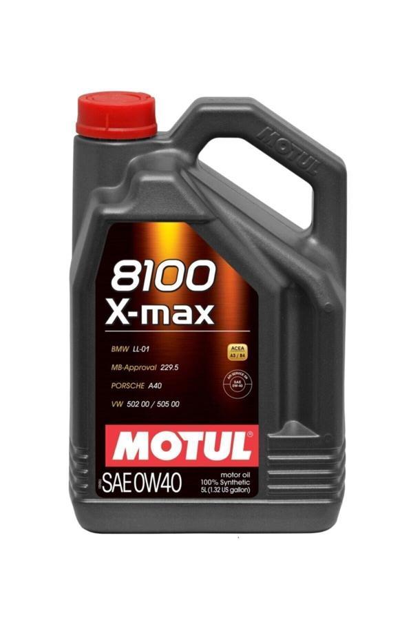 Motul 8100 X-Max 0W40 5 Lt - Image 1