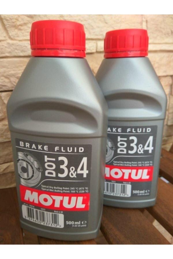 Motul Dot 3&4 Fren Hidrolik Yağı 1 Litre (2X0,500 Ml ) - - Image 1