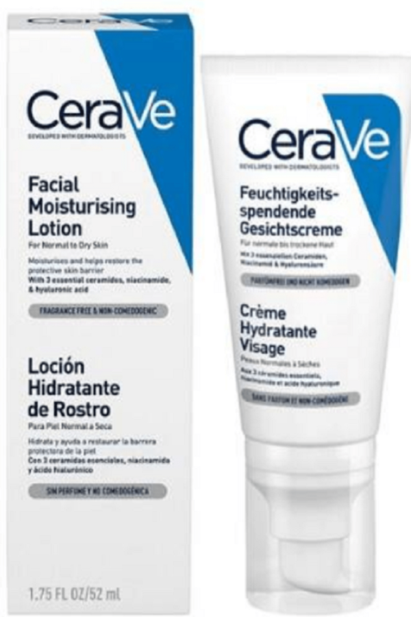 Cerave Facial Moisturising Lotion Pm 52 Ml - Image 1