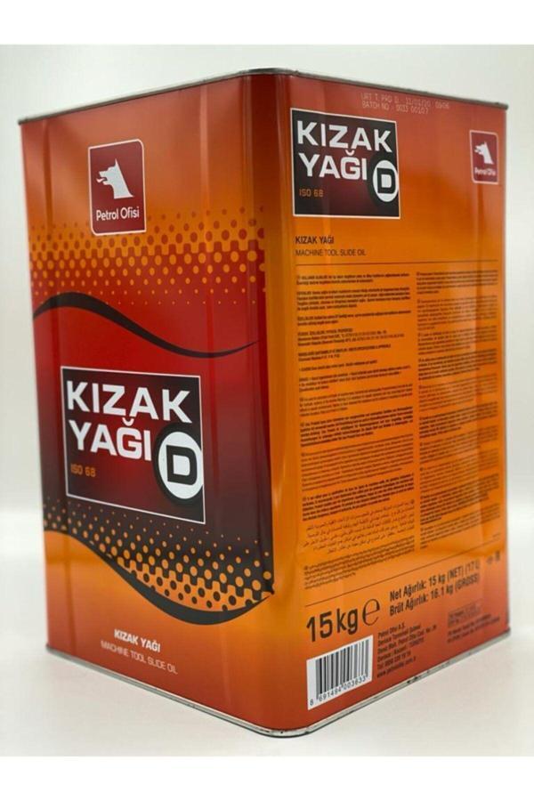 Petrol Ofisi Kızak Yağı D 68 Teneke 15 Kg 17 Lt - Image 1