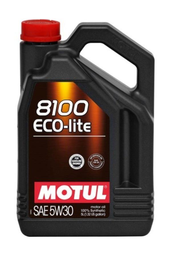 Motul 8100 Eco-Lite 5W30 4 Lt Motor Yağı - Image 1