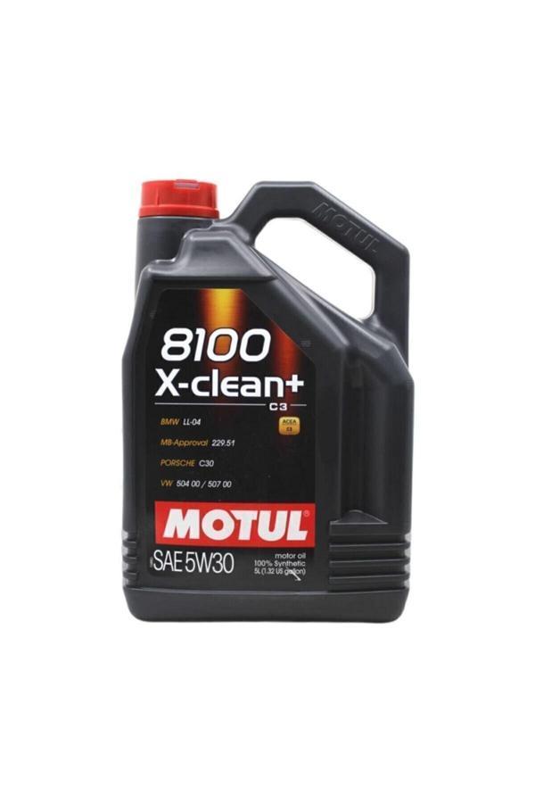 Motul 8100 X-Clean 5W-30 - 5 Litre - Image 1