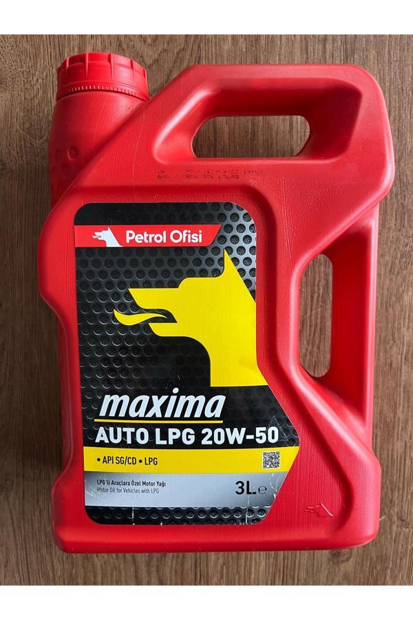Petrol Ofisi Po Maxıma Auto Lpg 20W-50 3 Lt. - Image 1