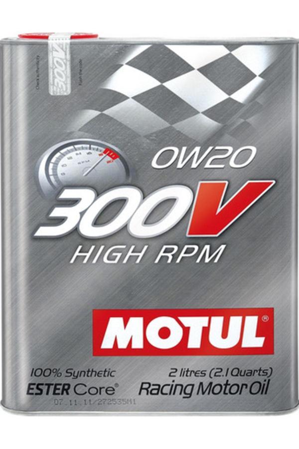 Motul 300 V High Rpm 0W-20 - 2 Litre - Image 1