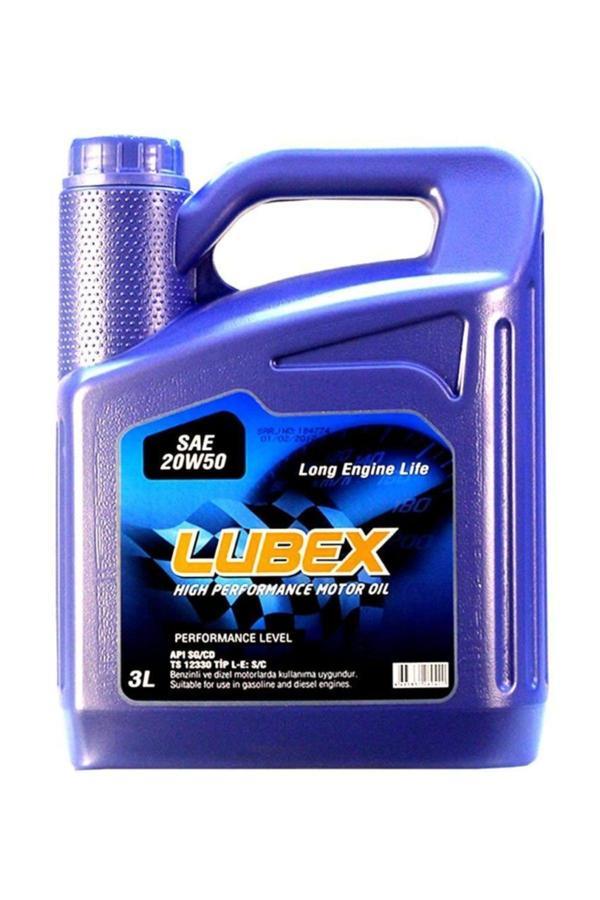 Lubex Primus Ec 20W50 3 Lt Mineral Motor Yağı - Image 1