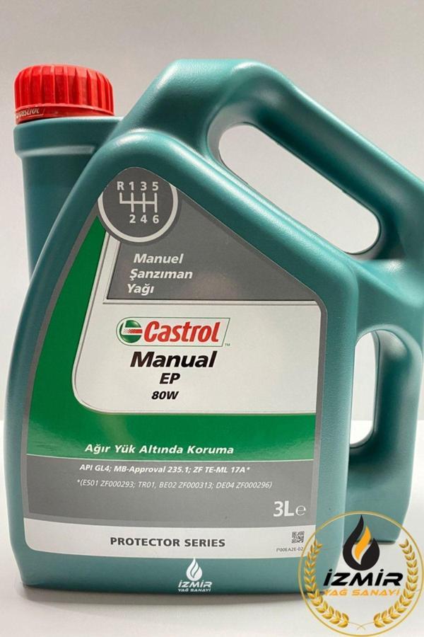 Castrol Manual Ep 80W 3Lt - Image 1