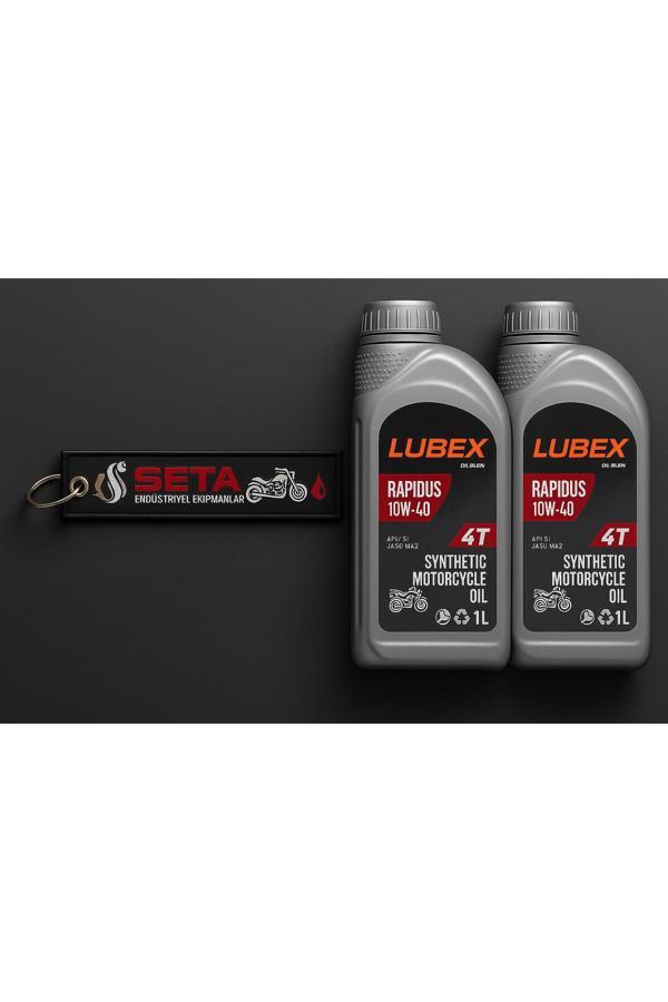 Lubex Rapidus S 10W40 4T Motosiklet Yağı 1 Lt - Image 1