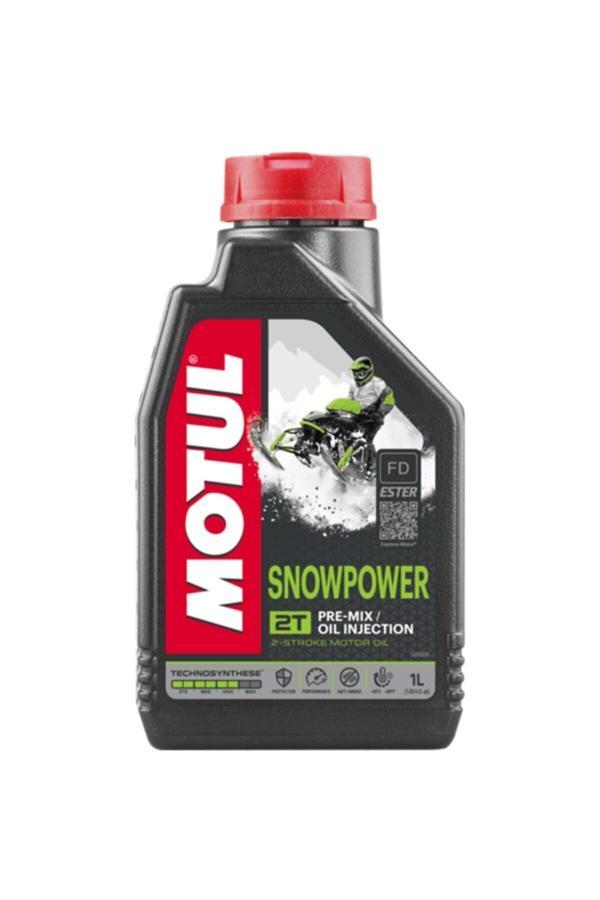 Motul Snowpower 2T 1 Litre Motor Yağı - Image 1